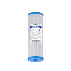 Hydronix SMCB-2510 Carbon Block 0.5 Micron Filter for Chlorine, Taste & Odor Reduction