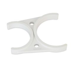 2-1/2" X 2" DOUBLE FILTER CLIP WHITE
