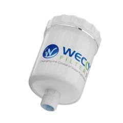 WECO Multi Stage Dechlorinating  Shower Filter (White)