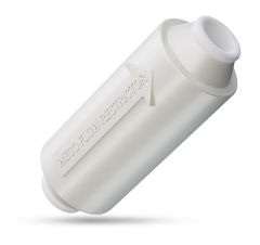FLOW RESTRICTOR, 1200ml / Min. WITH 1/4" EZ Push Connectors