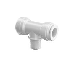 3/8" Tube x 3/8" NPTF X 3/8" Tube Male Branch Tee