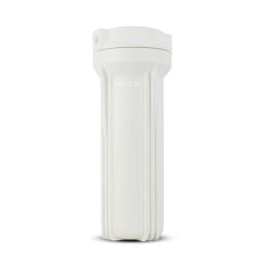 Hydronix NSF Certified 10" White Body, White Flat Cap -1/4" Female NPT In/Out RO Housings