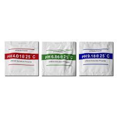 pH Buffer Solution Powder 6.86, 4.01, 9.18  for Precise Calibration of pH Meters x 1 Each