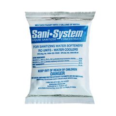 Sani System Reverse Osmosis (RO) & Water Filter Sanitizer Concentrate 0.25 Oz Packet