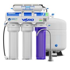 WECO VGRO-75UV High Efficiency Reverse Osmosis Drinking Water Filtration System with UV