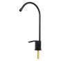 US Style Black Horizontal Turn Handle RO Drinking Water Faucet - Made in U.S.A.