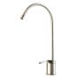 US Brushed Nickel Horizontal Turn Handle RO Drinking Water Faucet - Made in U.S.A.