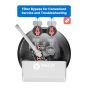 BWGAC-1054 Whole‑house 10x54 backwashing carbon filter system with 12x40 acid‑washed carbon for city water & well water