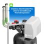 BWGAC-0948 Whole‑house 9×48 backwashing carbon filter system with 12x40 acid‑washed carbon for city water & well water