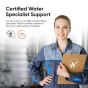 WECO HYDRA-75UVPMP Reverse Osmosis Drinking Water Filtration System with UV Disinfection Unit and Booster Pump