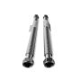 1-Inch  FNPT x 1-Inch  FNPT 18-Inch Long Stainless Steel Flexible Connector Pair